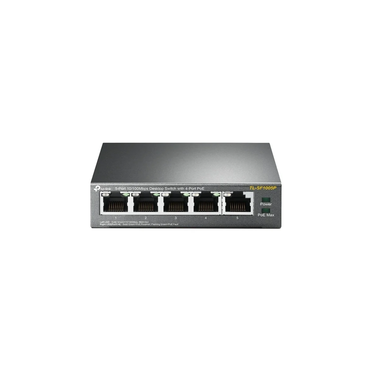Switch TP LINK SF1005P 5 Puertos Fast Ethernet PoE No Gestionado TL SF1005P