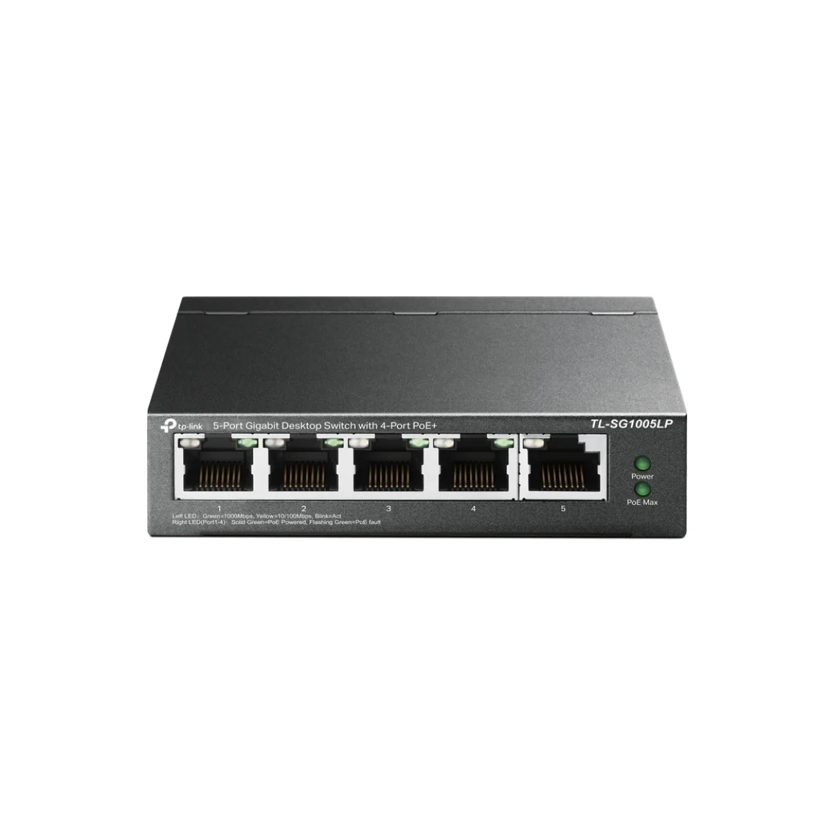 Switch TP LINK TL SG1005LP 5 Puertos Gigabit PoE No Gestionado TL SG1005LP