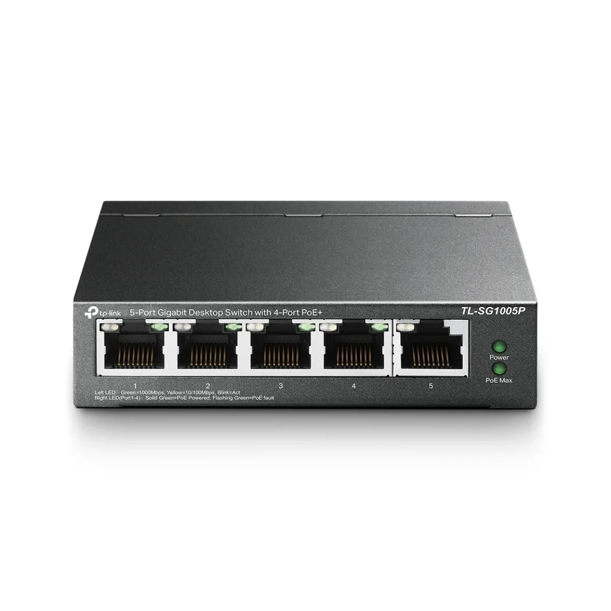 Switch Tp Link Sg1005P 5 Puertos Gigabit No Gestionado TL SG1005P