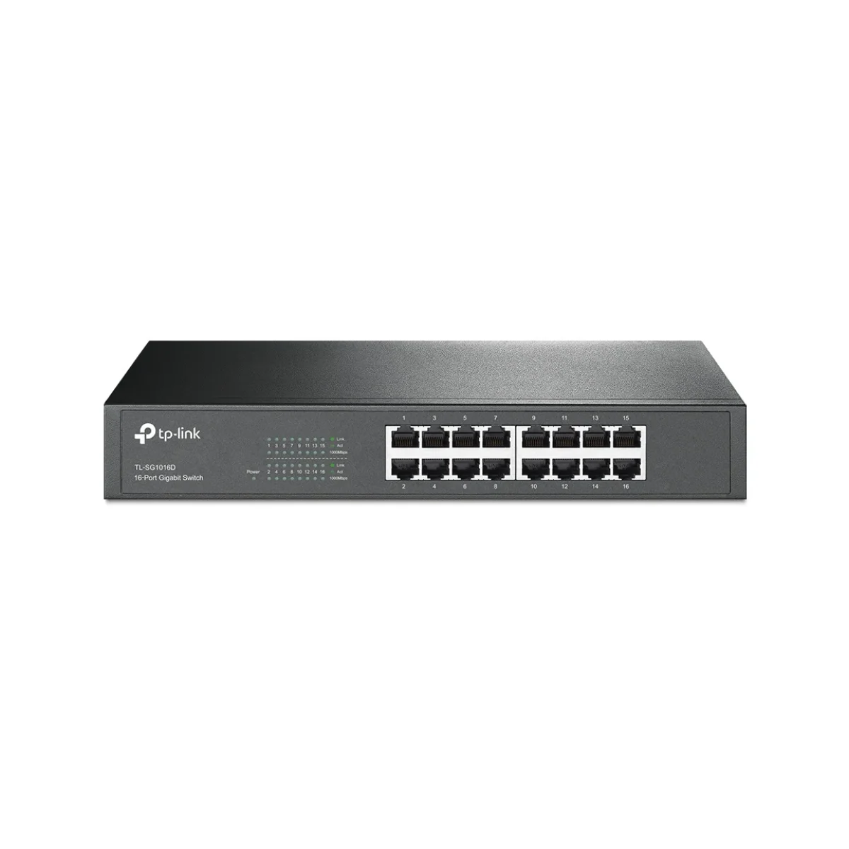Switch TP LINK SG1016D 16 Puertos Gigabit No Gestionado TL SG1016D