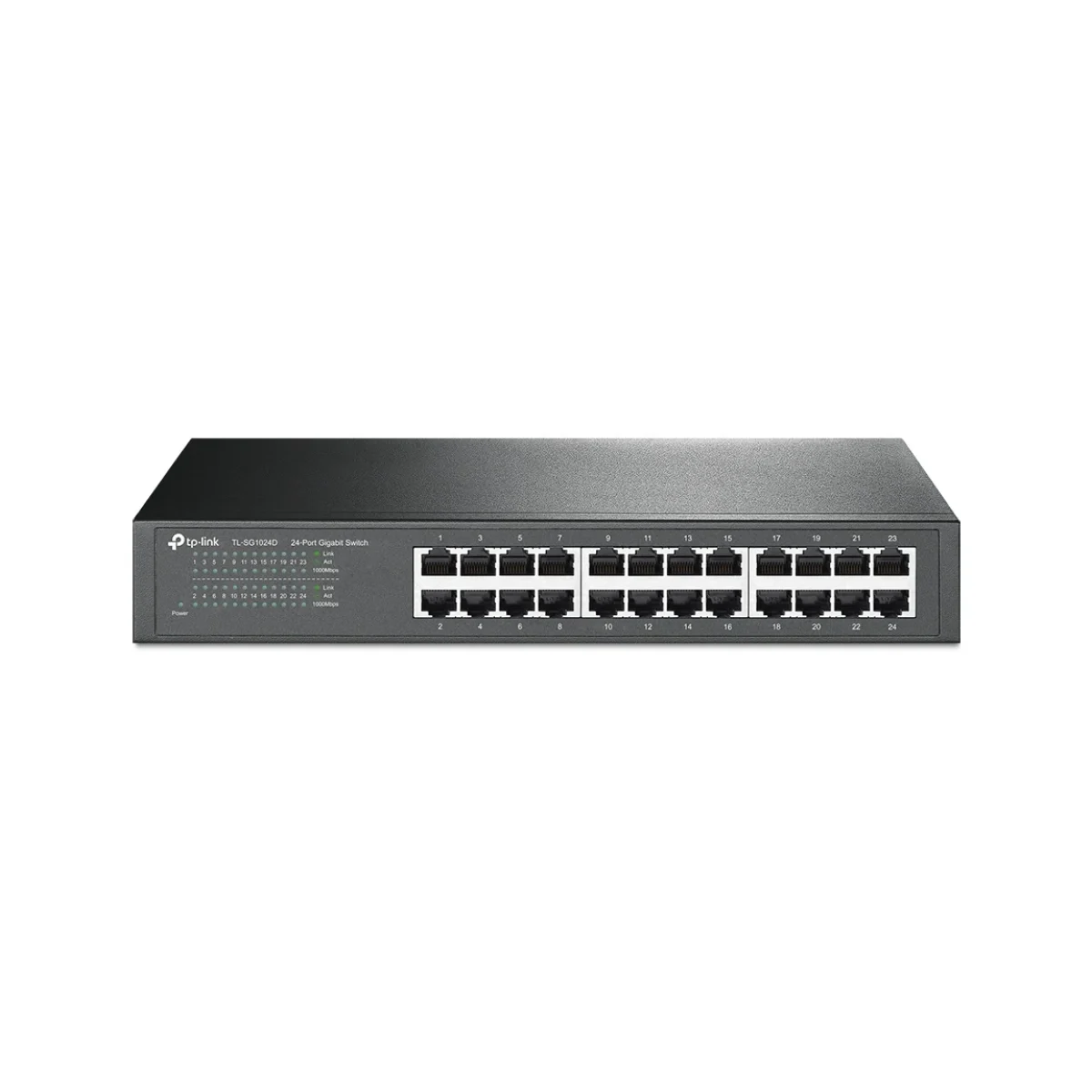 Switch Tp Link Sg1024D 24 Puertos Gigabit No Gestionado TL SG1024D
