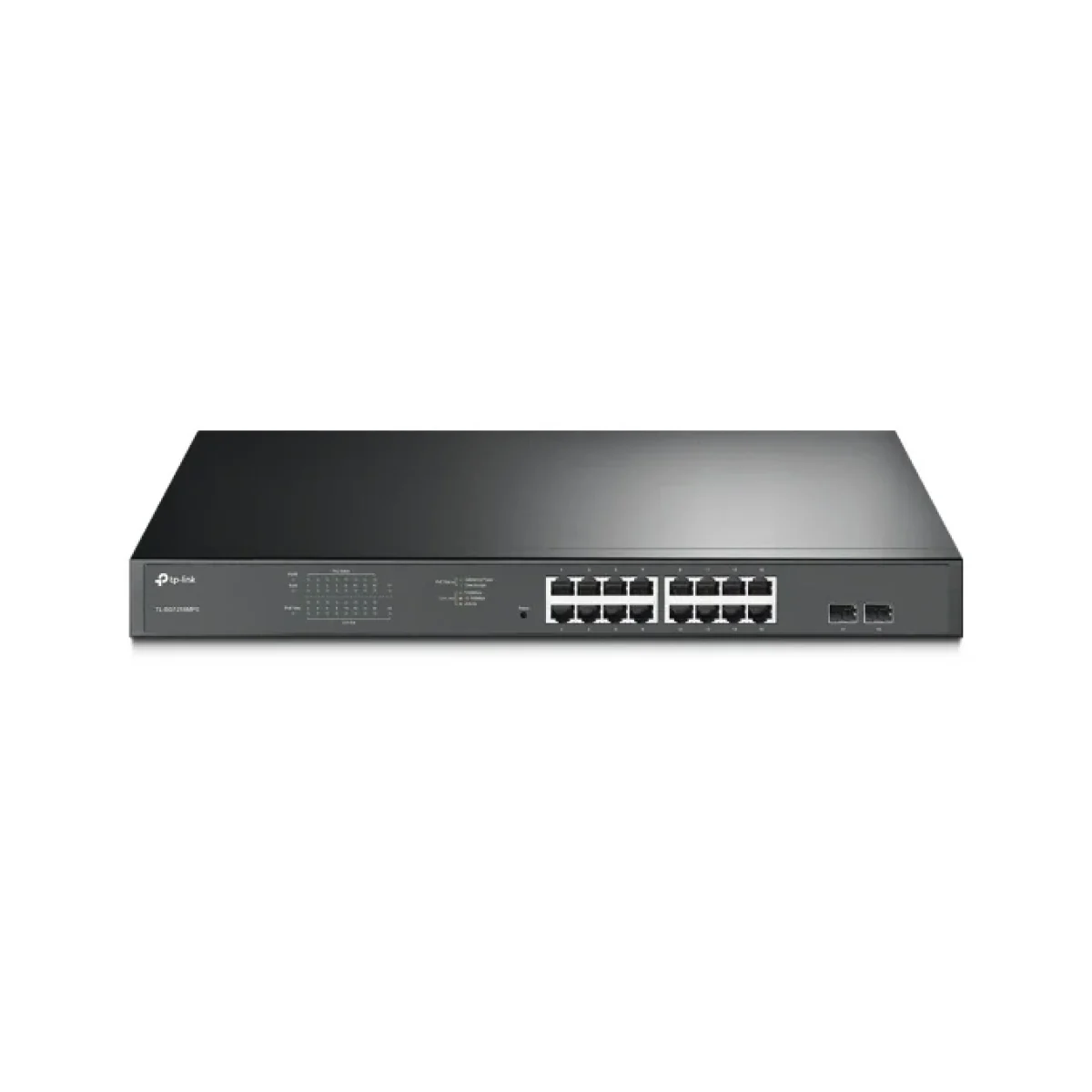 Switch TP LINK TL SG1218MPE 16 Puertos Gigabit PoE 2 SFP Gestionado TL SG1218MPE
