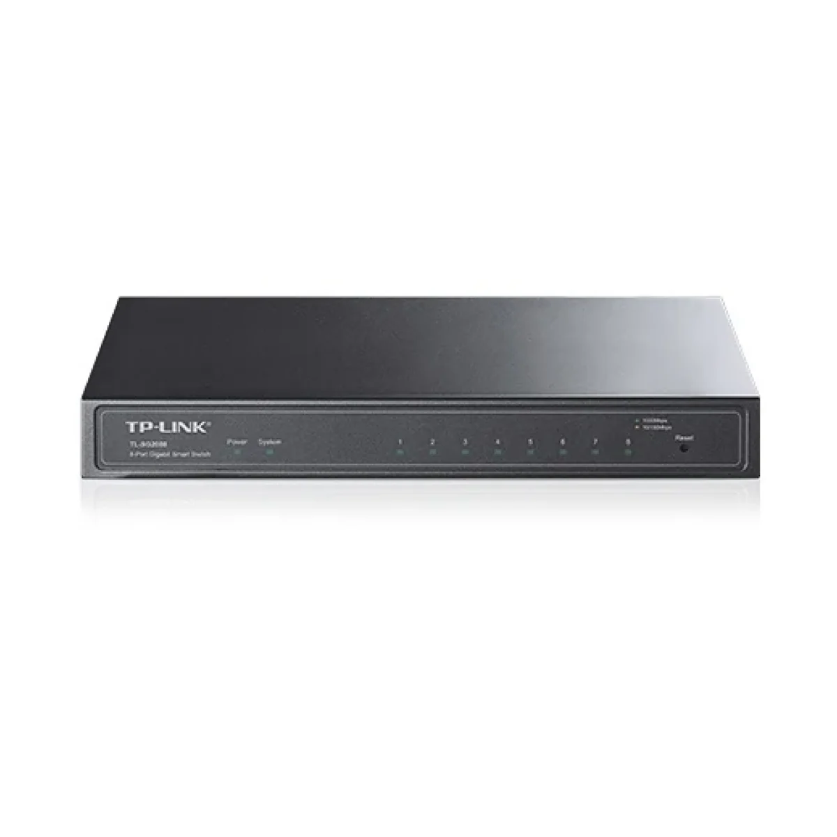 Switch TP LINK Jetstream 8 Puertos Gigabit Capa 2 Para Escritorio TL SG2008