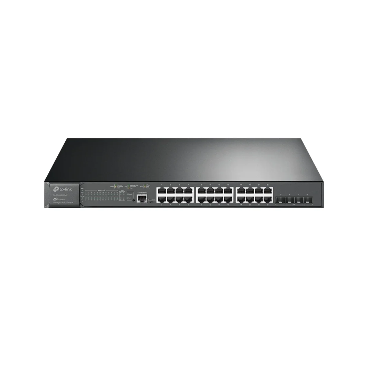 Switch TP LINK TL SG3428XMP 24 Puertos Gigabit PoE 4 SFP Gestionado TL SG3428XMP