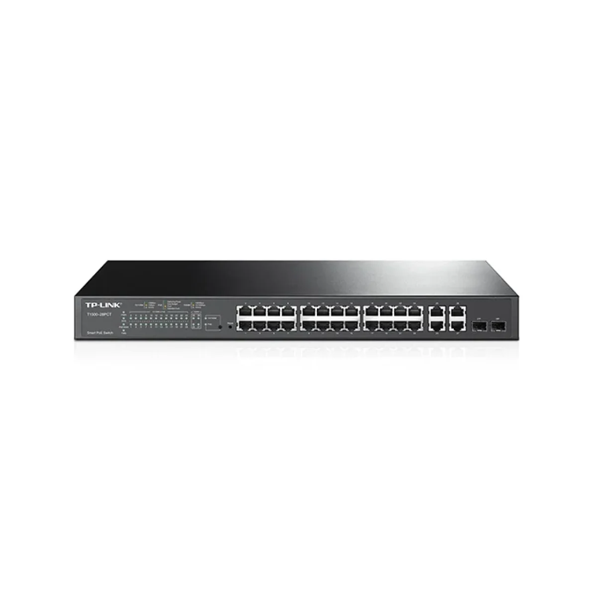 Switch TP LINK TL SL2428P 24 Puertos Fast Ethernet 2 SFP Gestionado TL SL2428P