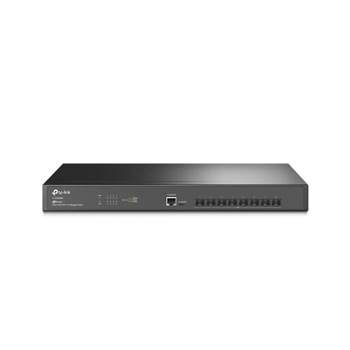 Switch TP LINK TL SX3008F 8 Ranuras SFP 1 RJ 45 Gestionado TL SX3008F