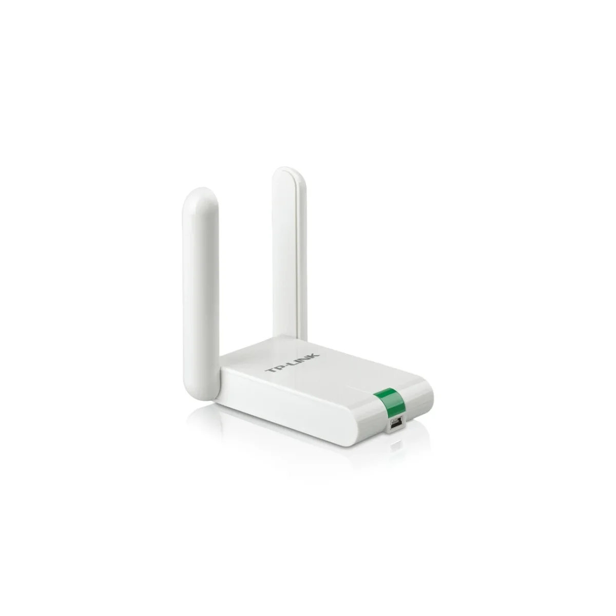 Adaptador USB Inalambrico TP LINK TL WN822N Alta Ganancia IEEE 80211n b g N 300Mbps Chipset 2 Antenas Blanco TL WN822N