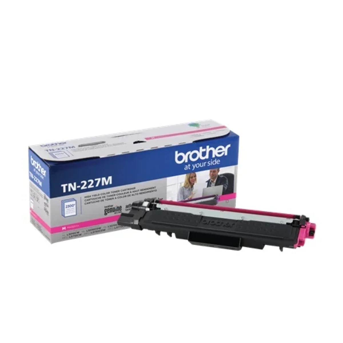 Toner Brother Tn227M Laser Negro 2300 Paginas Magenta Hl L3210Cw Hl L3230Cdw Hl L3270Cdw Hl L3290Cdw Mfc L3710Cw Mfc L3750Cdw Mfc L3770Cdw TN227M