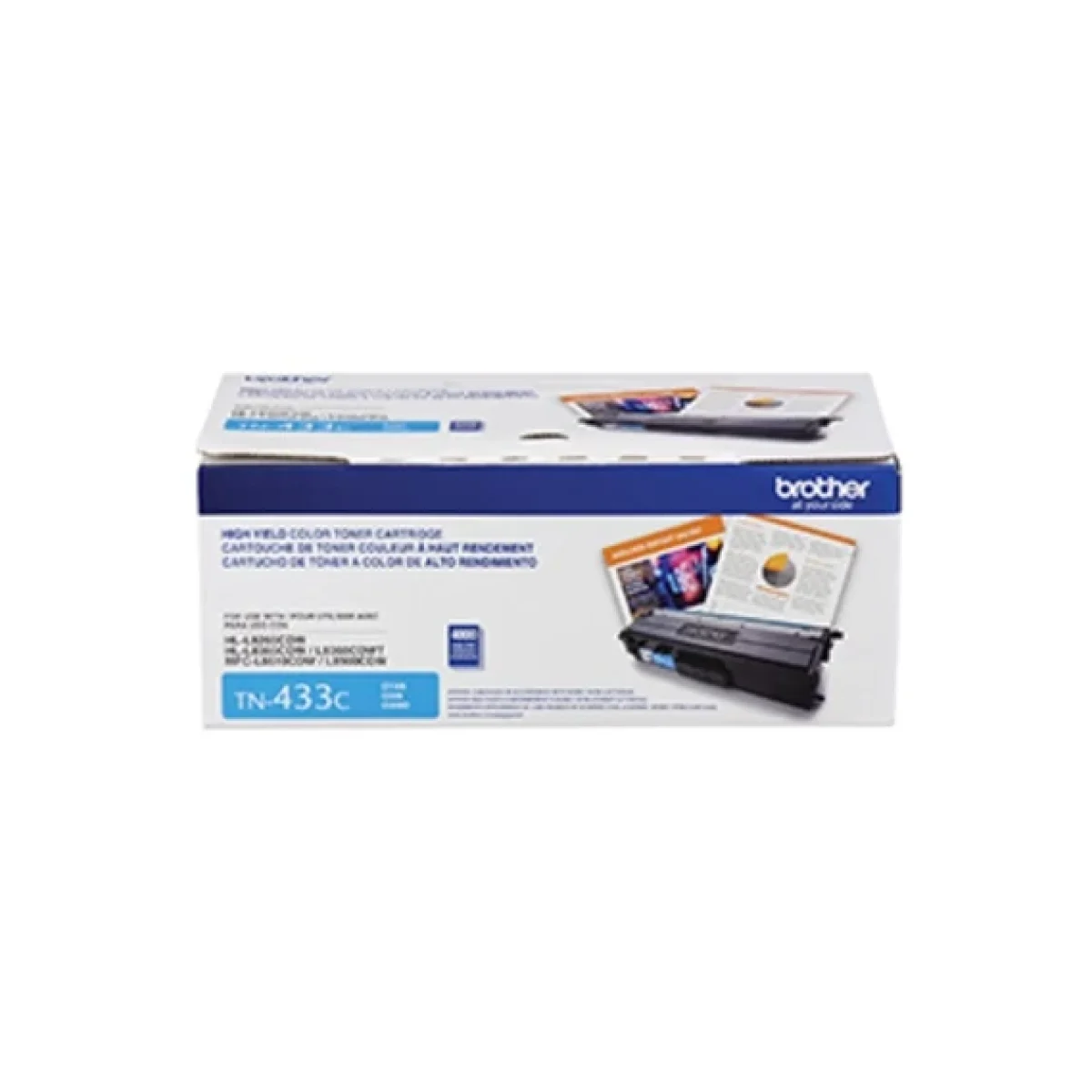 Toner Brother Tn433C 4000 Paginas Cian TN433C