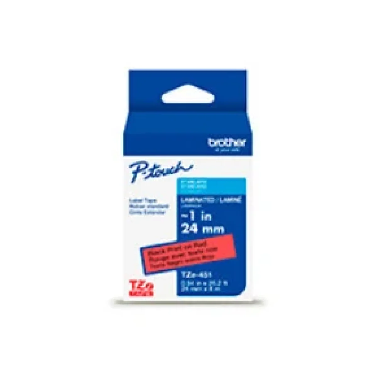 brother cinta laminada estandar tze451g