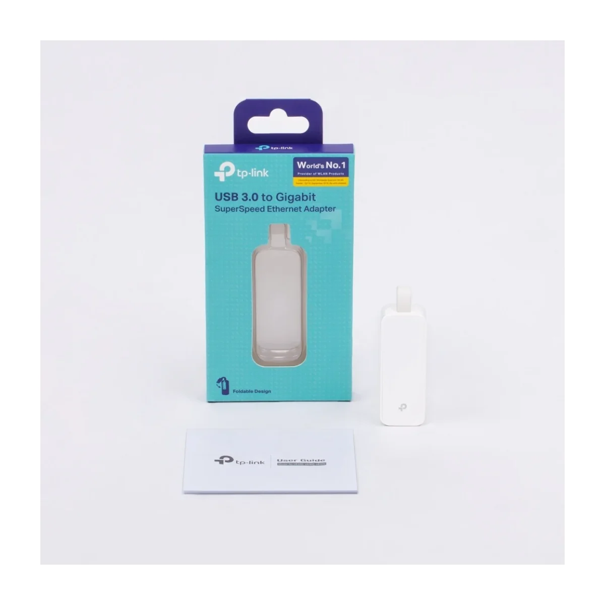 Adaptador de Red TP LINK UE300 Alambrico 10 100 1000 USB Ethernet Blanco UE300