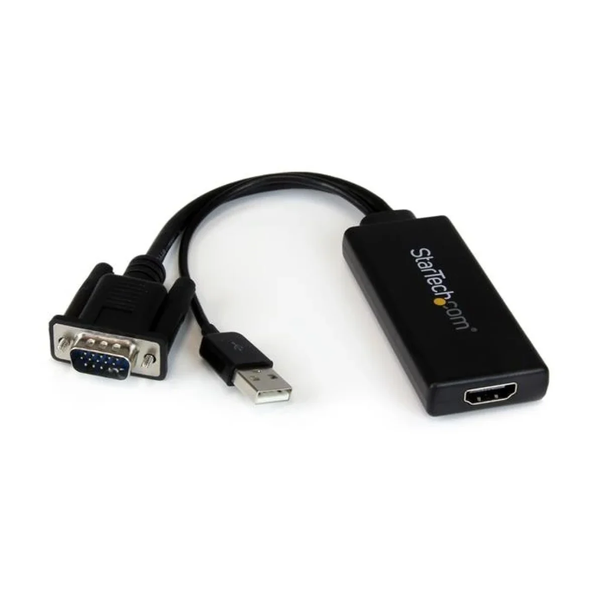 Convertidor StarTechcom VGA2HDU VGA a HDMI Negro VGA2HDU