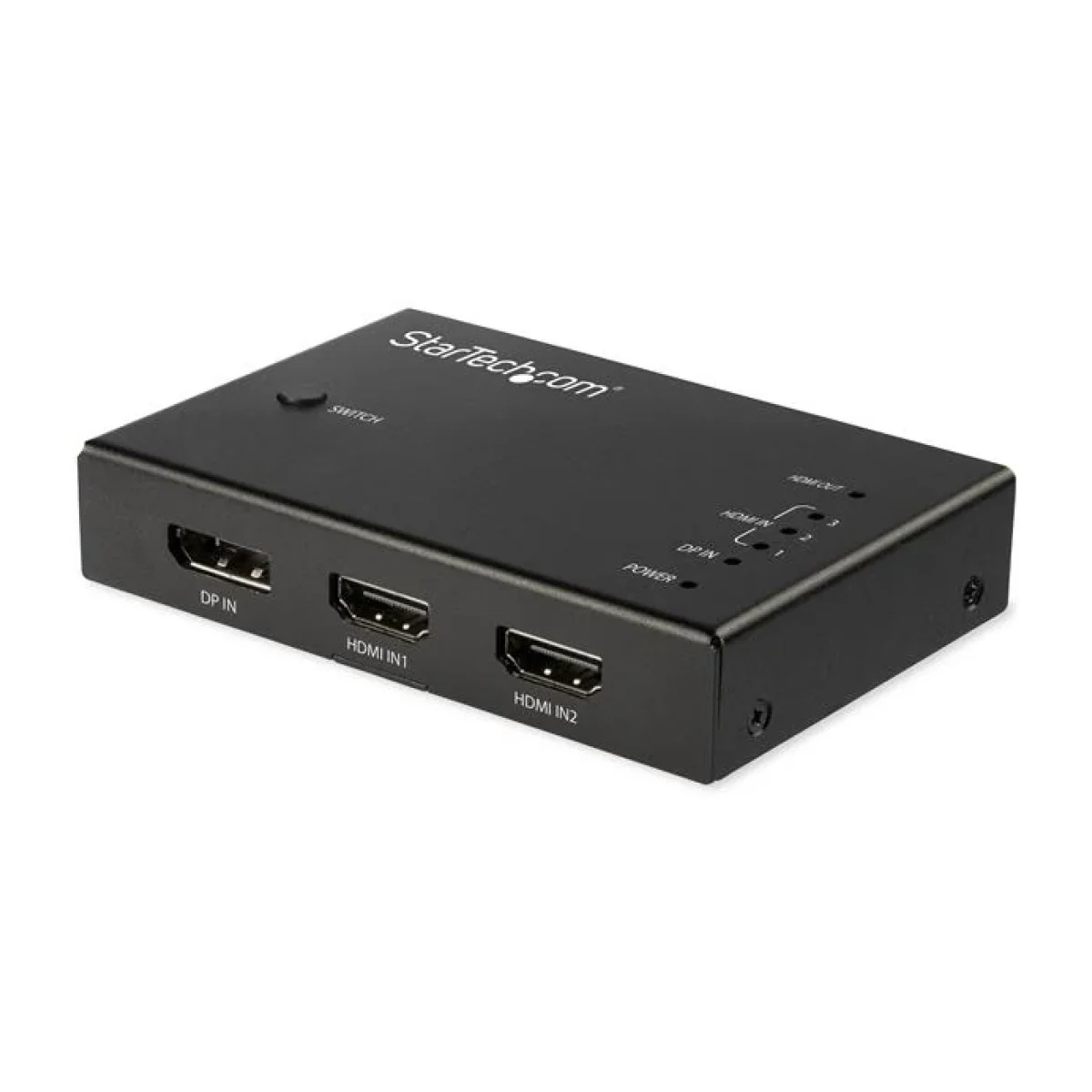 Conmutador de Video StarTechcom 3x HDMI 1 DisplayPort VS421HDDP