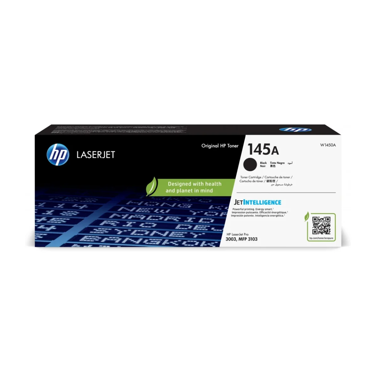 Toner HP 145A Negro LaserJet Original W1450A W1450A