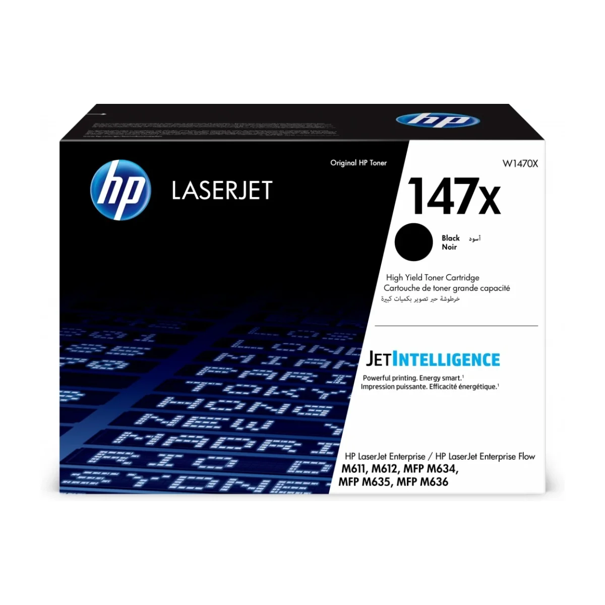Cartucho de Toner HP 147X Negro W1470X