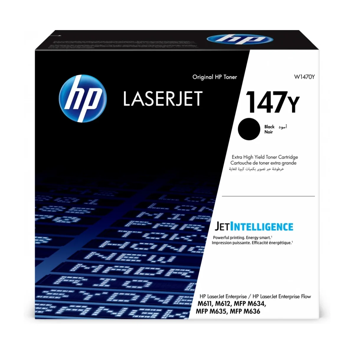 Cartucho de Toner HP 147Y Negro LaserJet Original W1470Y W1470Y