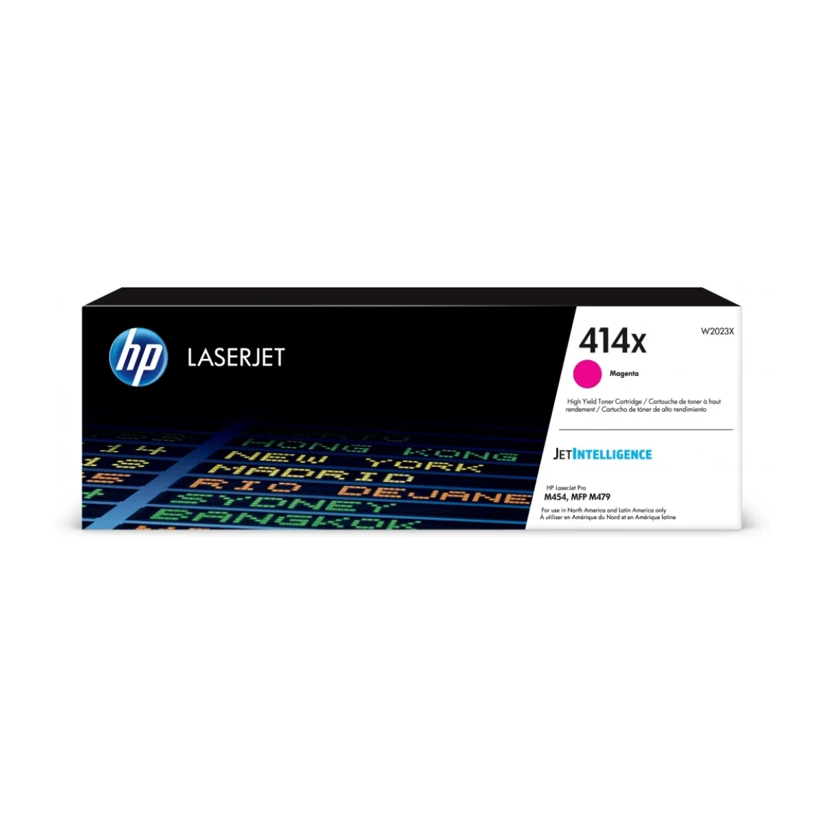 Cartucho de Toner HP 414X Magenta LaserJet Original W2023X W2023X