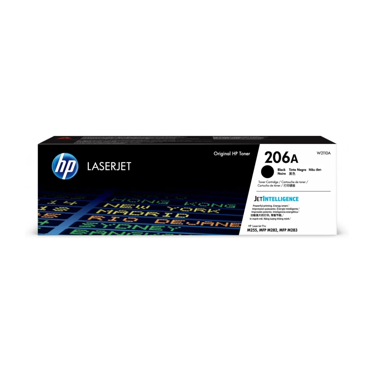 Cartucho de Toner HP 206A Negro LaserJet Original W2110A W2110A