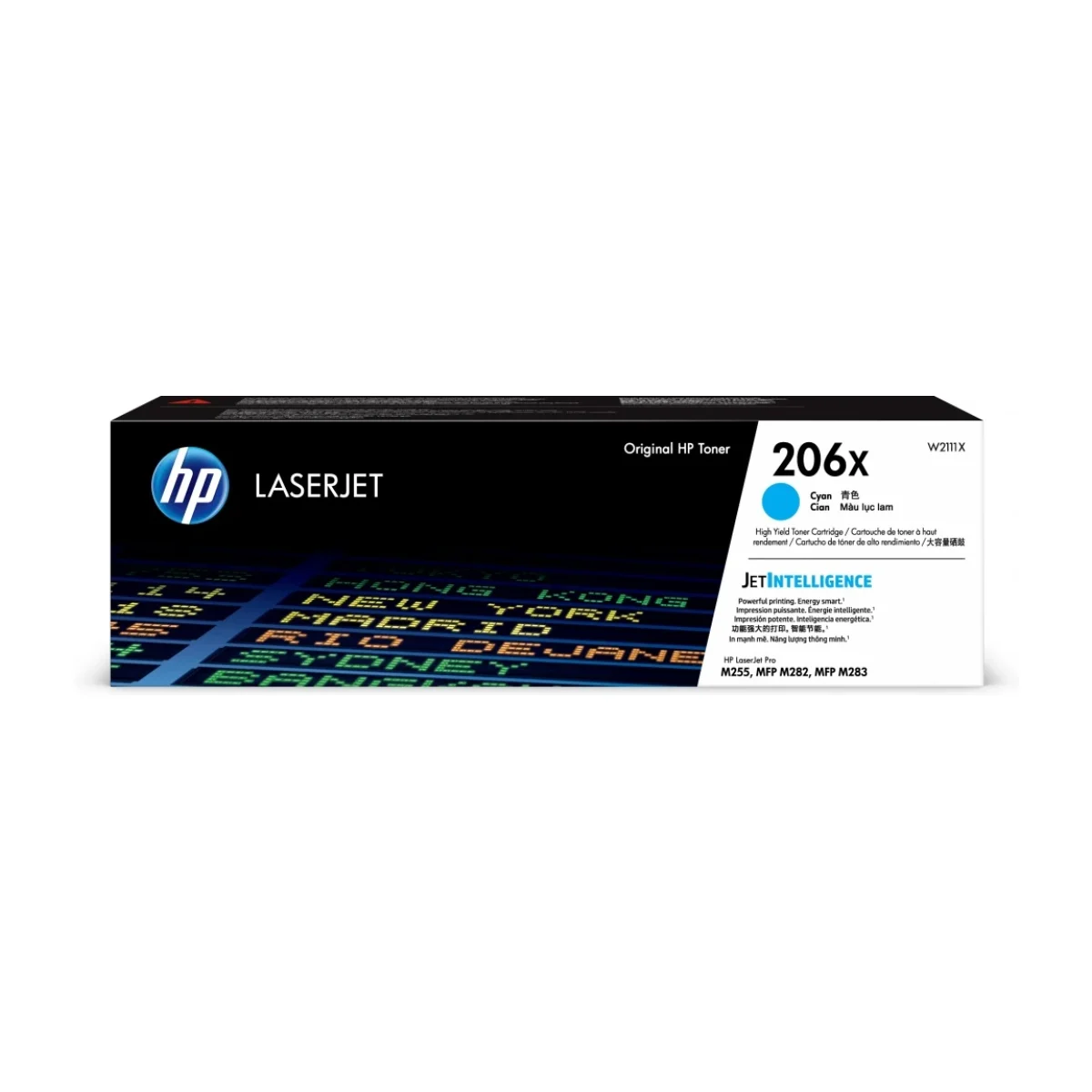Cartucho De Toner Hp 206X Cian Laserjet Original W2111X W2111X