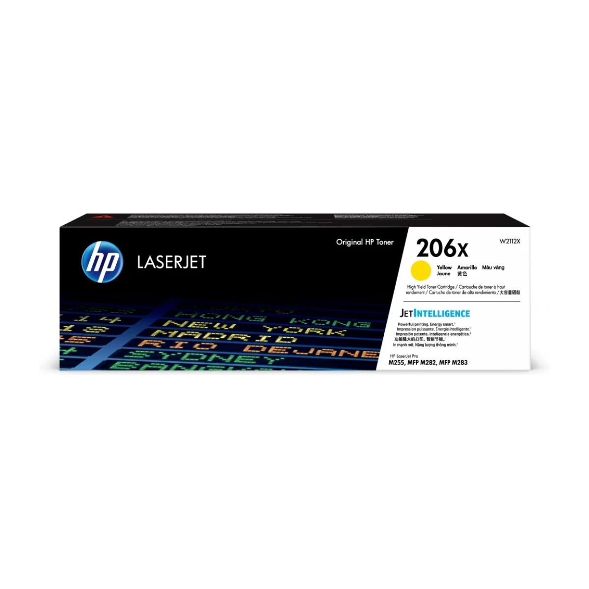 Cartucho De Toner Hp 206X Amarillo Laserjet Original W2112X W2112X