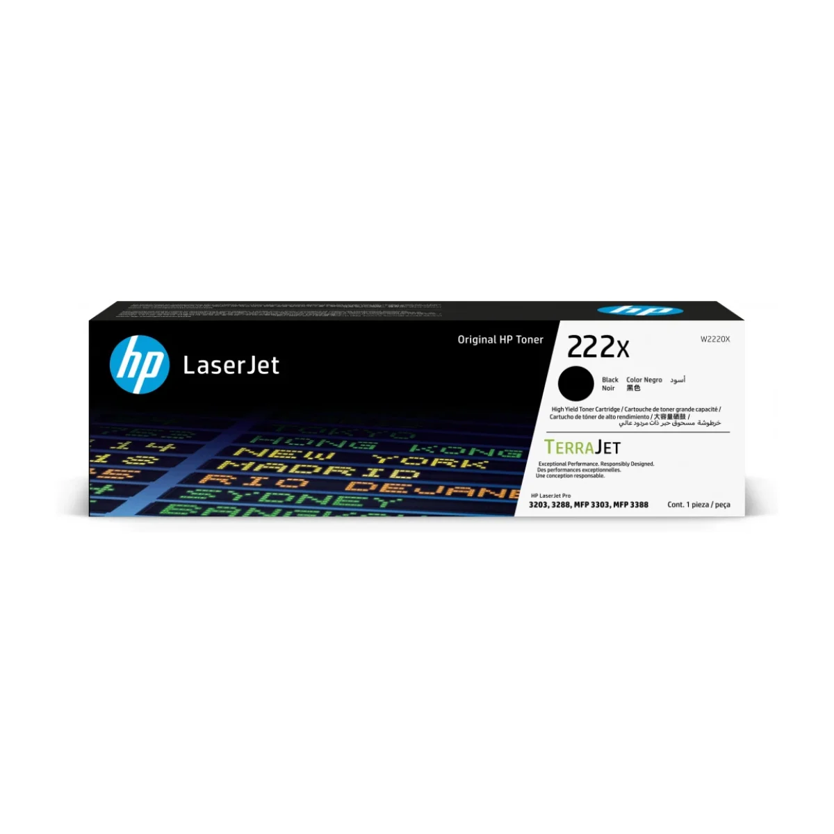 hp cartucho de toner w2220x