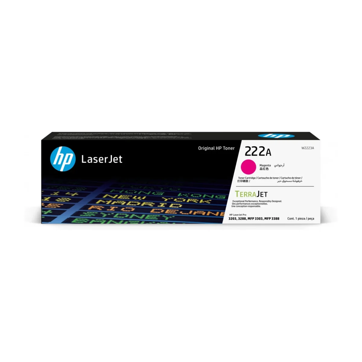 hp cartucho de toner w2223a