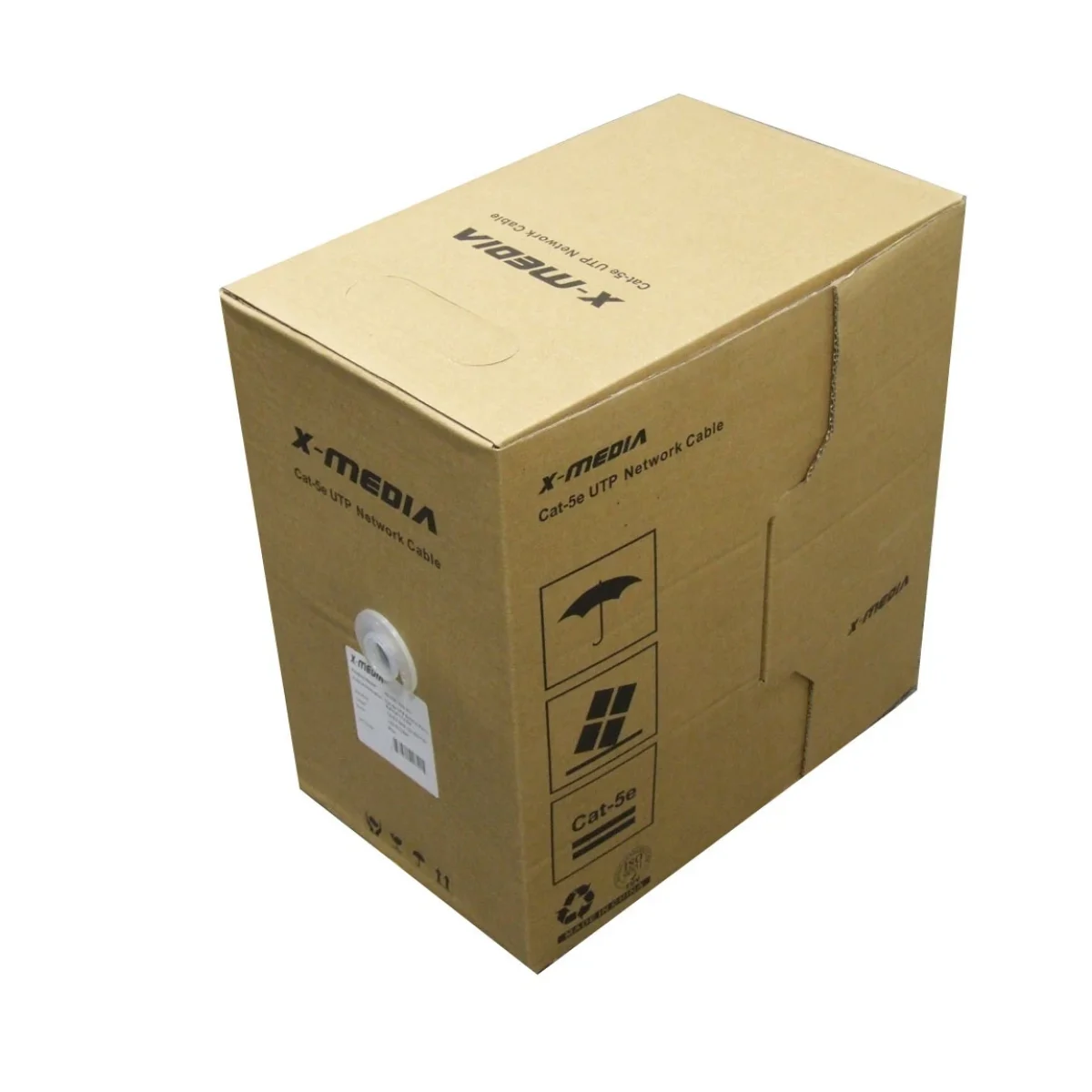 Cable de Red X Media XM C6 1000 BU UTP Cat6 305 Mts Azul XM C6 1000 BU