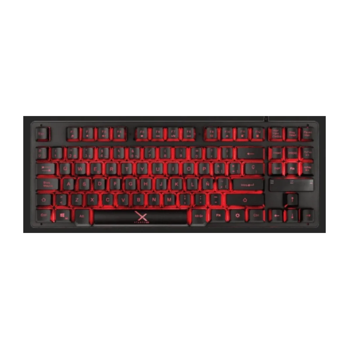 Teclado Gamer Xzeal Xzt 300 Alambrico Multimedia Led XSATGA1B