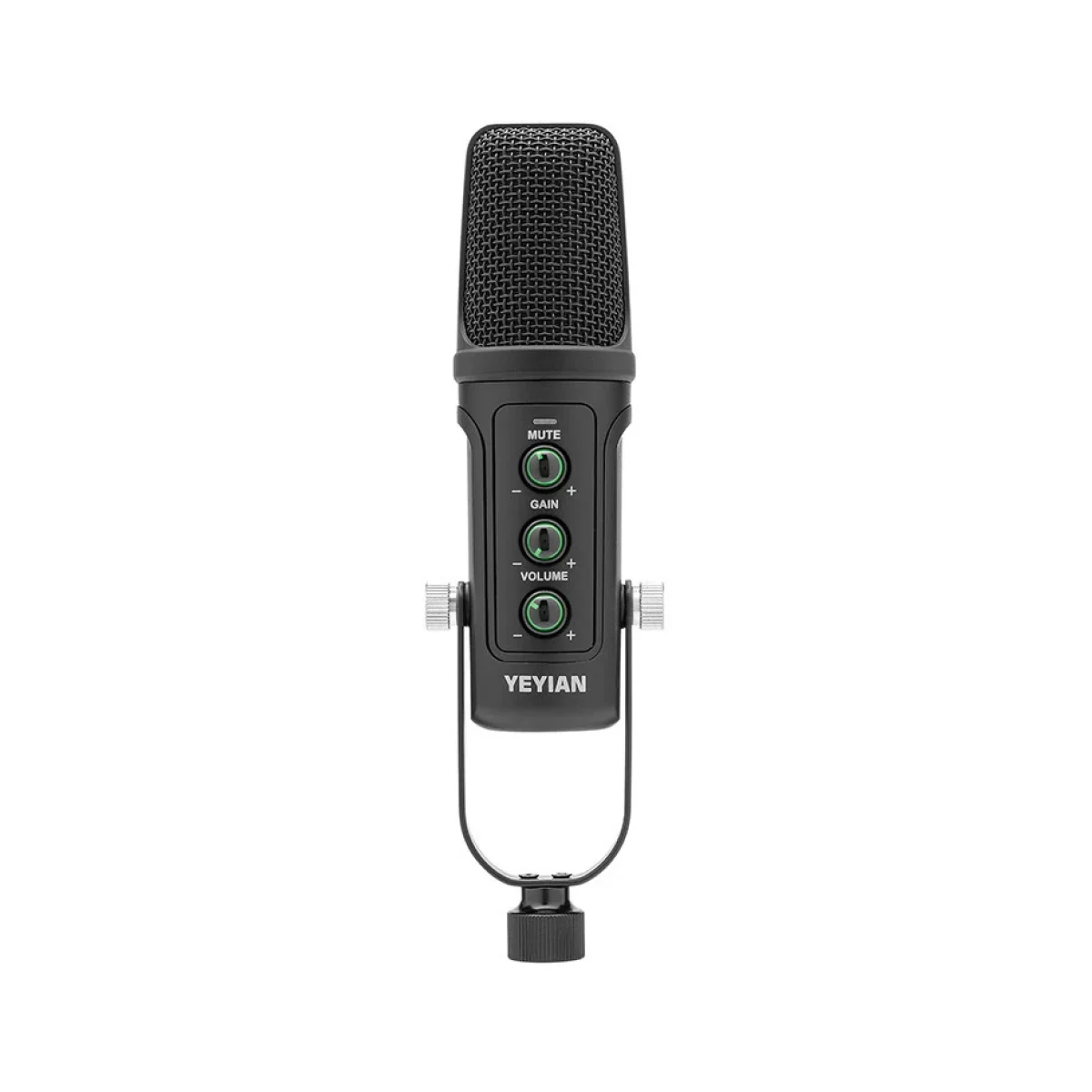 Kit de Microfono YeYian Agile NL Alambrico USB 80 a 20000 Hz Negro YSA UCHQ 01