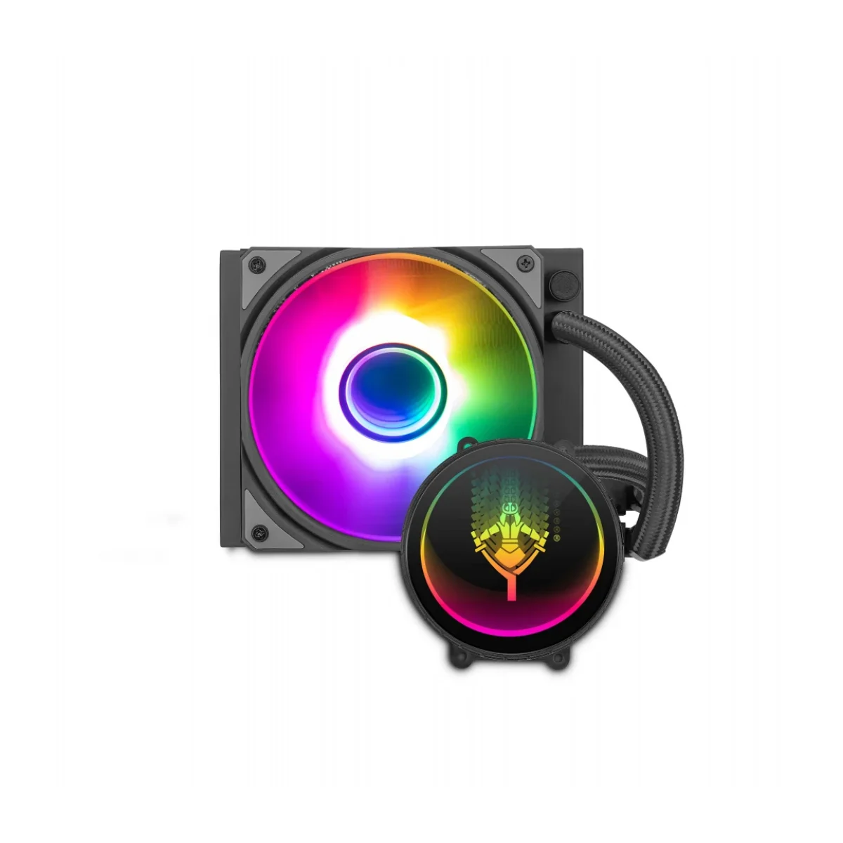 Enfriamiento Liquido YeYian VATN 1 Ventilador 2000 RPM ARGB YTS 120SL 01